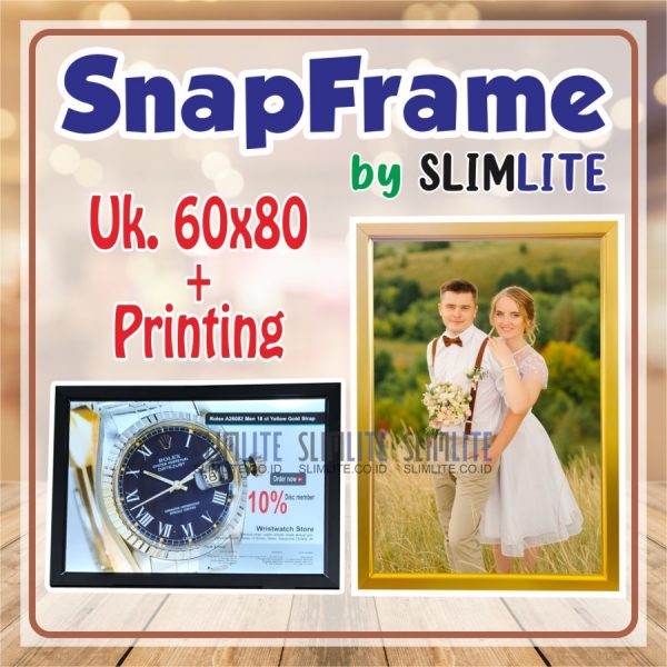 Snap Frame Light 60x80cm + Print