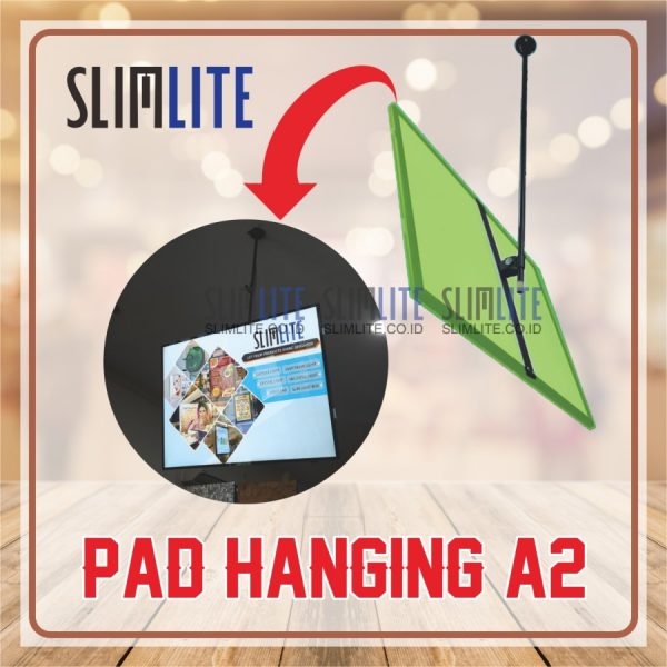 PAD Hanging A2 - Bracket / Breket Penggantung Lightpad A2 pada plafon
